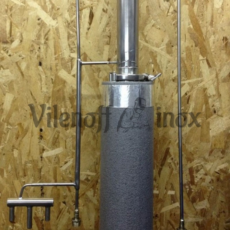 Ректификационная колонна 50 мм / 1500 мм с распределителем